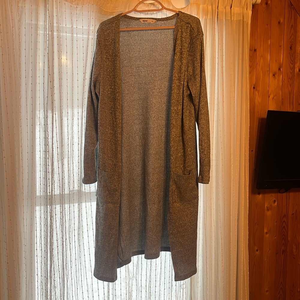 Bluenotes long Cartigan grey size L